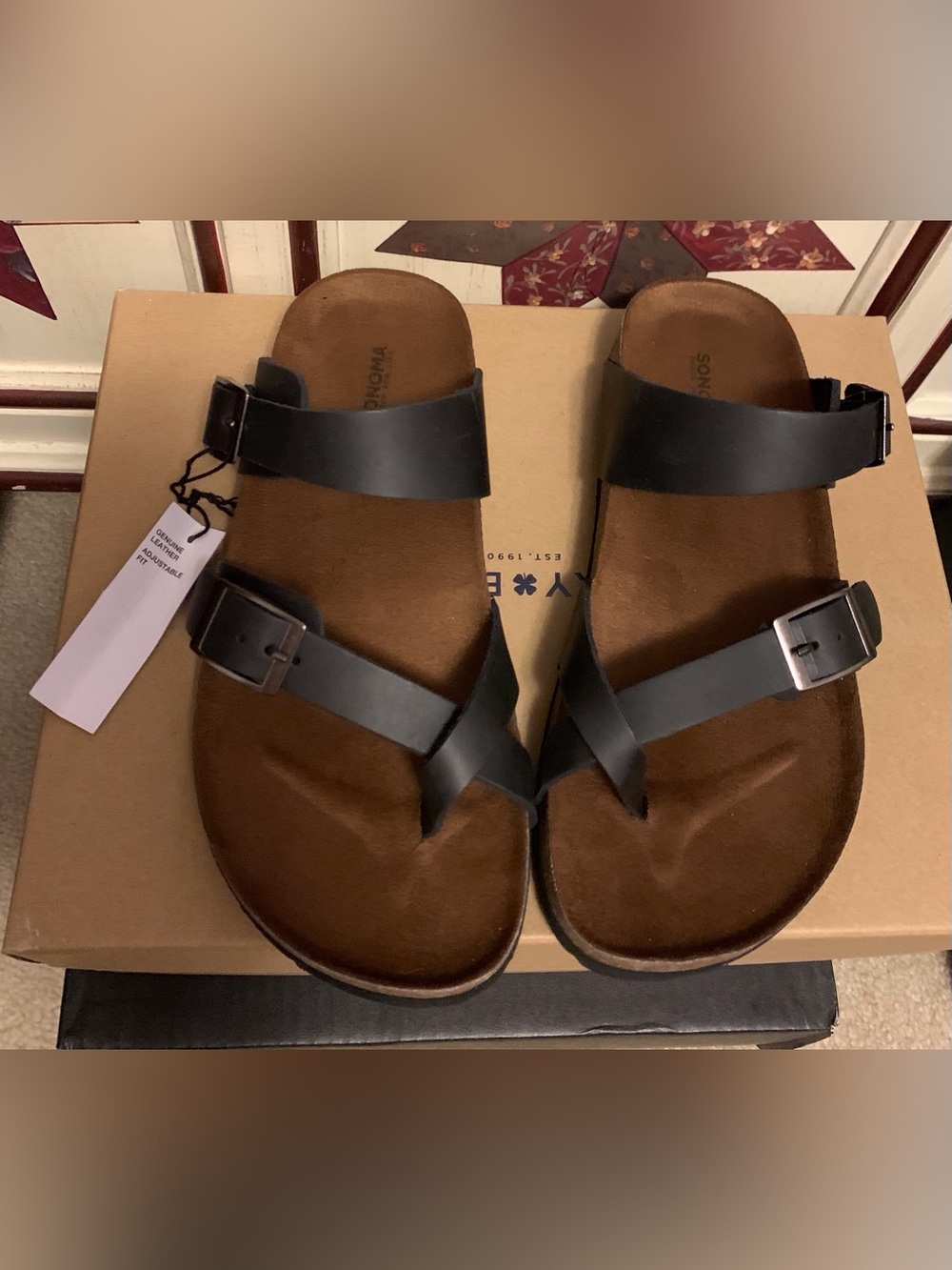NEW Strappy upper leather  Sandals